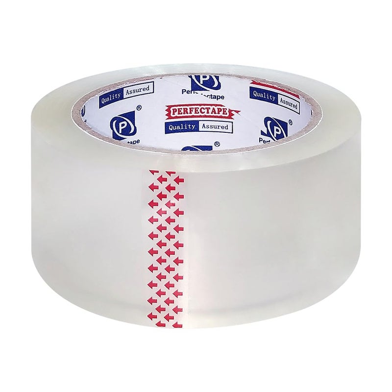 P PERFECTAPE PERFECTAPE Heavy Duty Packing Tape 18 Rolls, Total 1080Y, Clear, 2.8 mil, 1.88 inch x 60 Yards, Ultra Strong, Refill for Packaging and Shipping - Image 4